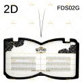 3D Flare Lashes FDS20A 0.07mm Russian Volume